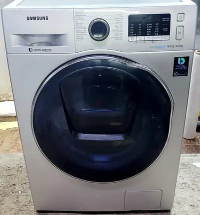 Samsung Front Load Washer Dryer 8kg/6kg - Digital Inverter, Good Condition