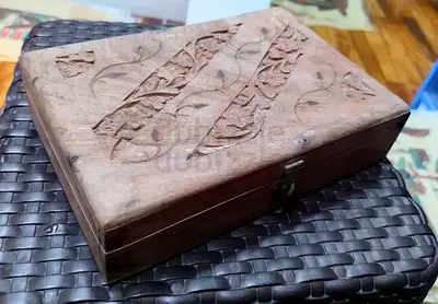 Wooden decorative box-22cm length
