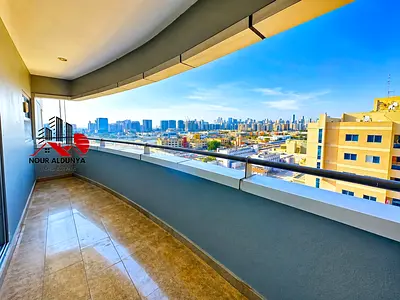 4 CHEQUES // CLOSE TO METRO// 2BHK+MAIDROOM. BALCONY. ONLY FAMILY. FREE GYM POOL PARKING