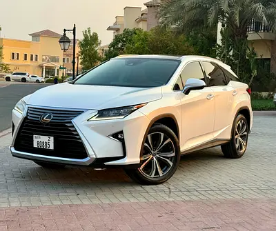 2018 Lexus RX350 V6 3.5L Platinum GCC Low Mileage Original Paint In Excellent Condition