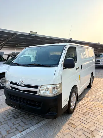 Toyota Hiace Van Cargo Passenger GCC Model 2013 Good Condition 265,000 km