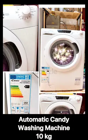 Candy 10 kg Front Load Automatic Washing Machine - Good Working Condition