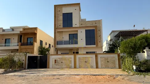 Villa for Sale in Al Amrah | 6 Master Bedrooms | Elevator | Private Pool | Two Floors + Rooftop