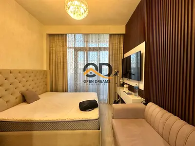 Luxury Fully Furnished Studio | High Floor | Pool View | Chiller Free | 4 Cheques