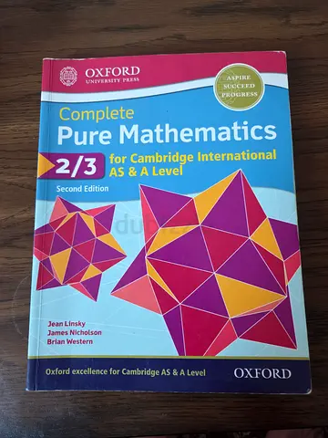 Pure mathematics 2 & 3, Cambridge AS and A level course book 2nd edition