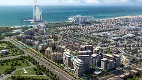 Waterfront 1BR Apartment | Nourelle Building 1 | Marina & Burj Al Arab Views