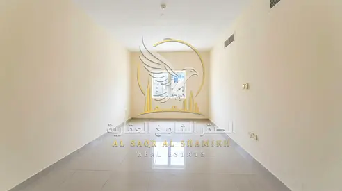 2 Bedroom Apartment with Living Room for Rent in Al Qulaya, Sharjah, Featuring a Balcony and Open View, Very Clean and Spacious