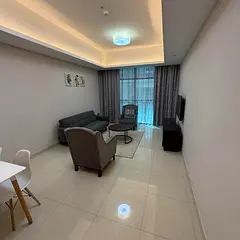 Furnished 1BHK apartment for monthly rent in Ajman - Al Rashidiya - Gulf Towers ✔️ Includes all