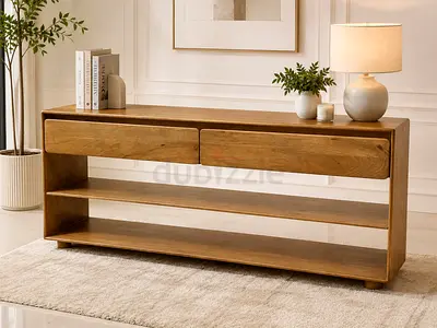 West Elm Anton Solid Wood Console