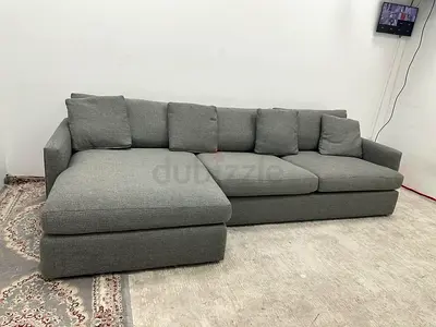 Selling crate&barrel lshape sofa
