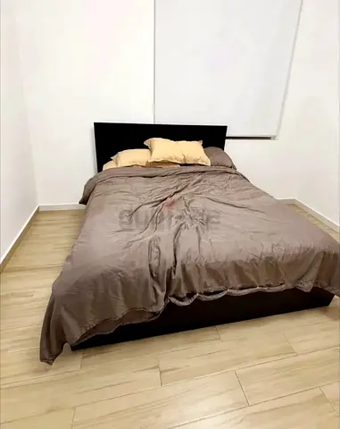 IKEA King Size Bed + 2 Storage Drawers + Mattress