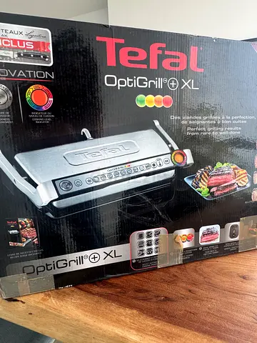 Tefal OptiGrill+ XL electric contact grill - unused in box
