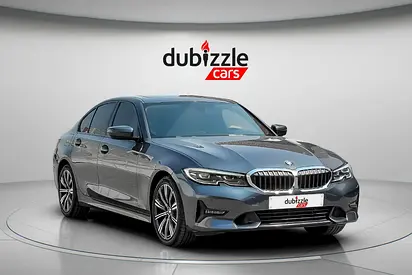 AED 1368/month | 2020 BMW 3-Series 320i | GCC Specs | Ref#510273