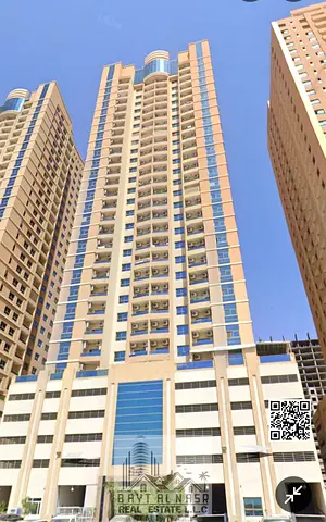 Spacious Two bedroom hall apartment with covered car parking available for SALE in Paradise Lake Towers Emirates City Ajman