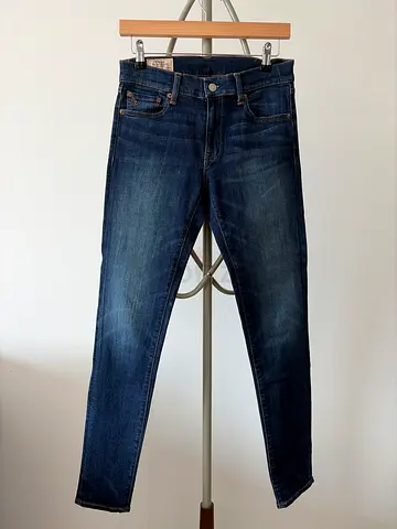 Ralf Lauren Women’s Blue Denim Skinny Fit Jeans