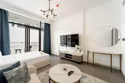 Furnished Rented Studio With Balcony for Sale