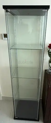 IKEA DETOLF GLASS DISPLAY CABINET