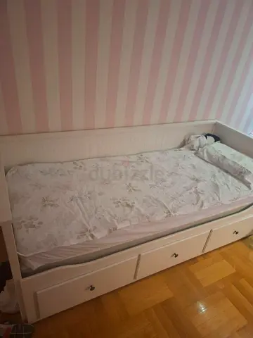 IKEA Hemnes Daybed with 2 Mattresses - Great Condition