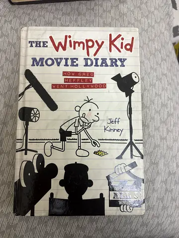 The Wimpy Kid: The Movie Diary by Jeff Kinney - hardcover