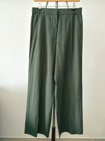 COS Olive Green Wide Leg Trousers