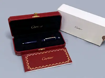 Cartier Diabolo de Ballpoint with Original Box and Papers