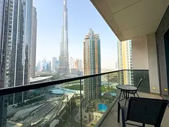Fully Furnished | Burj Views | High Floor Unit