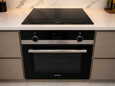 Siemens iQ500 Built-in Electric Oven with iQ700 induction hob 60cm