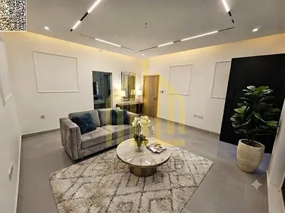 Luxury villa for sale | In the most prestigious area of ​​Ajman | Two floors with a roof terrace | First occupancy | Ready to move in | No annual fees
