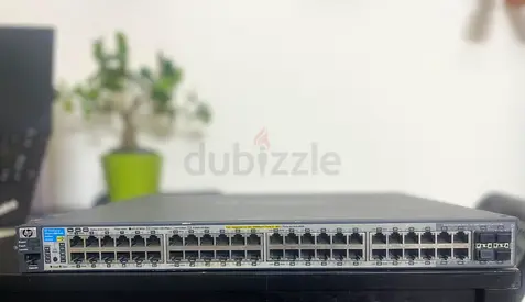 HP ProCurve 2910al-48G-PoE + 4 SFP Exp module slot manageable Switch (Part Number: J9148A)