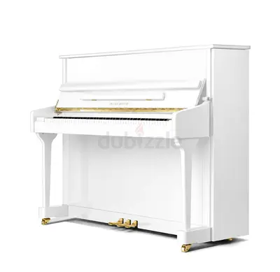 Pearl River EU118 Upright Piano - White