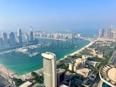 ensuite room palm view in empty apartment princess tower, no commission no deposit