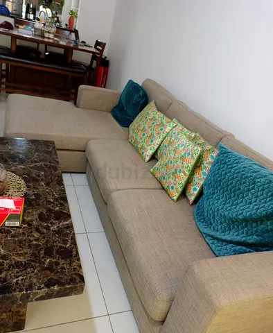 3 seater L shaped Eterno home centre sofa