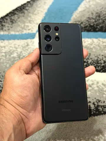 Samsung Galaxy S21 Ultra 5G — 12GB RAM / 128GB Storage.