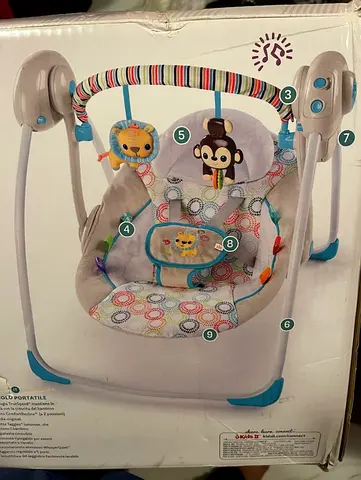 Classifieds: Baby rocker swing with music Used in good condition ...