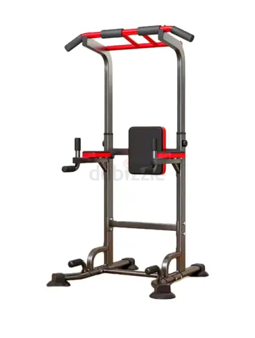 Power Tower Dip and Pull-Up Station — Multi-Function Home Gym