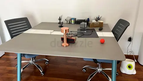 Large modern rectangular office table / meeting desk - used