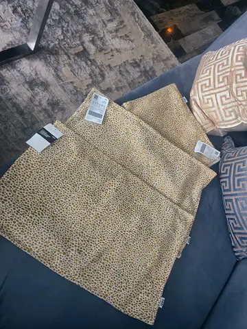 Brand New 20 aed Cotton Jaquard Cushion covers 30x50 and 50x50