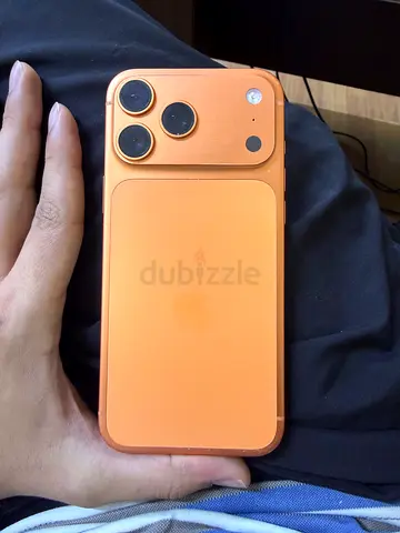 iPhone 17 pro max orange - great condition
