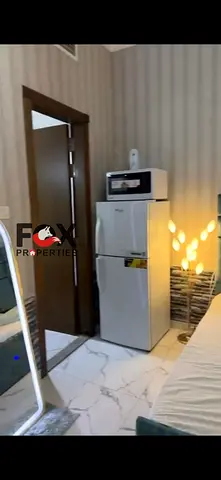 Studio for sale in Al Waha Towers; area is 461 sq. ft., priced at 370,000. It features a practical