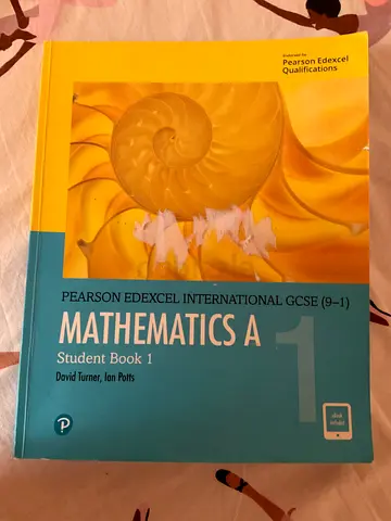 Edexcel International GCSE Mathematics A Student Book 1
