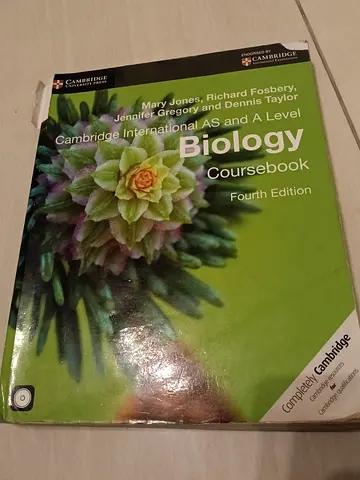 Cambridge International AS and A Level Biology Coursebook (Fourth Edition)