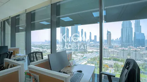 Corporate Office | Burj Khalifa View | Furnished