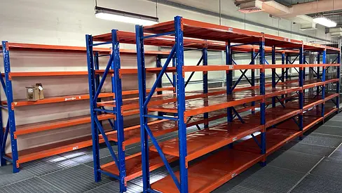 MEDIUM DUTY SHELVING, WAREHOUSE RACKING