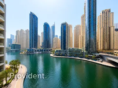 Furnished | Marina Canal View |Direct Marina Walk