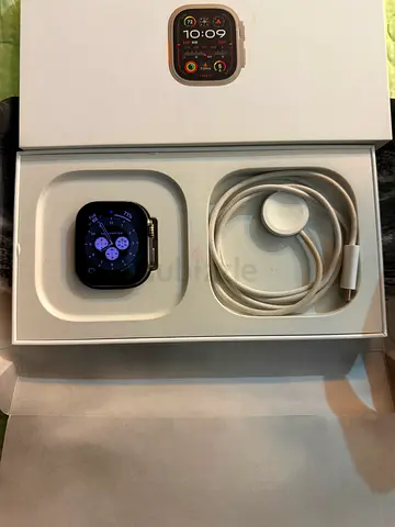 Apple Watch Ultra 2 49mm Titanium GPS+ cellular. With 7pcs band, screen guard 5pcs, 15w charger.