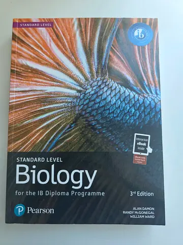 Biology for the IB Diploma Standard Level 3rd Edition Pearson