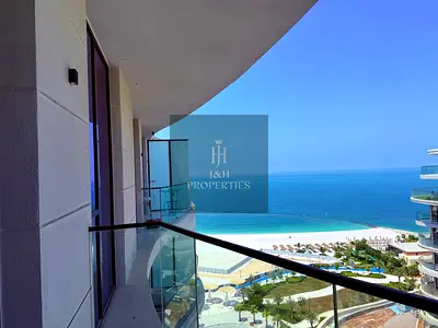 Stunning Sea View | Very High Floor 1BR | Unfurnished | 6 Cheques | Bay Residences
