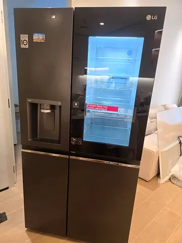 LG latest model instaview refrigerator same like new free delivery with warranty