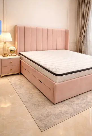 Brand New Queen size bed including mattress storage bed Double bed Queen bed