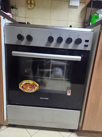 Wolf Power Gas Cooker & Oven – Stainless Steel – Good Condition